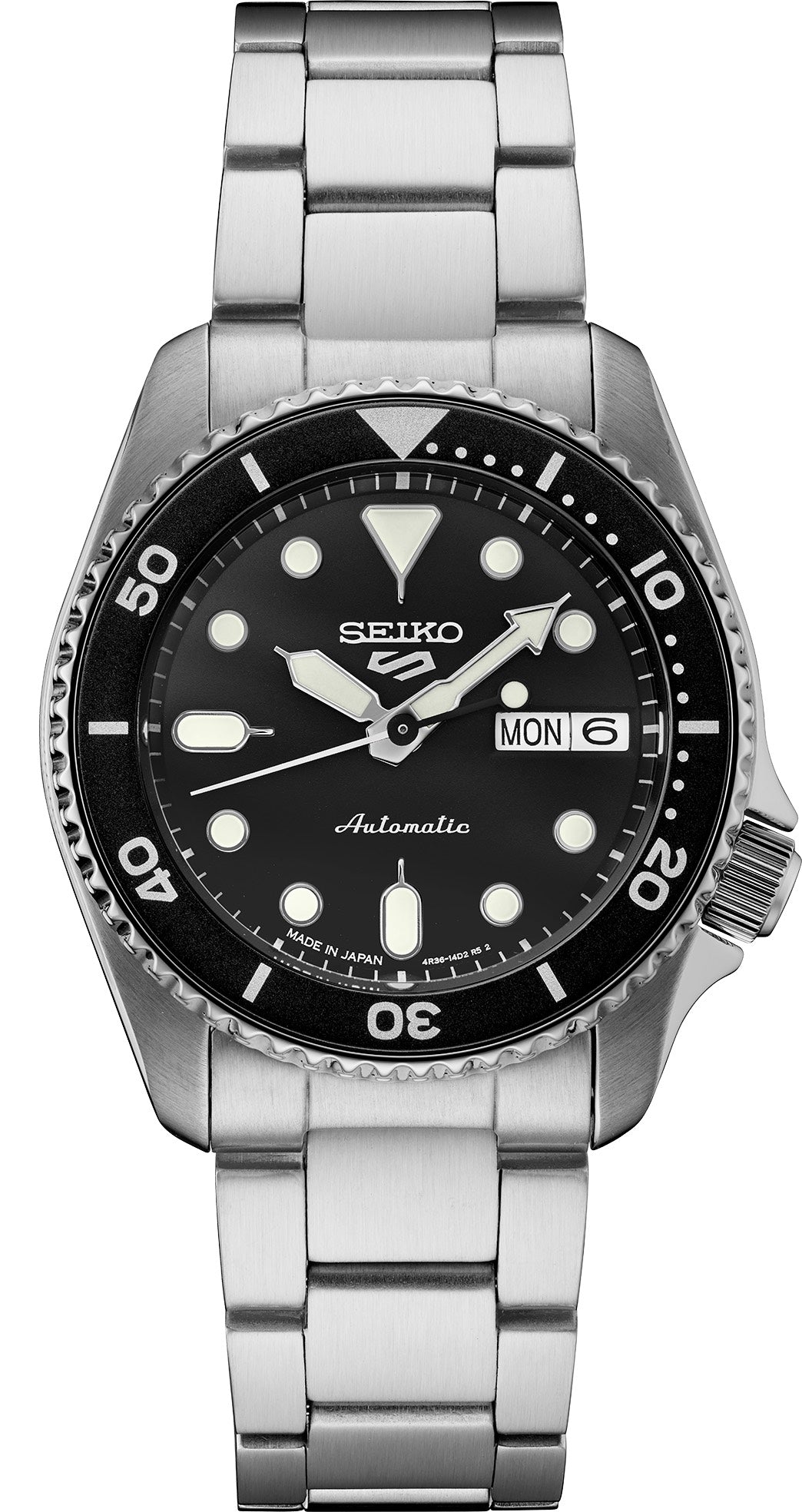 Seiko 5 Sports SKX Series Diver 38 mm Black – Trifecta