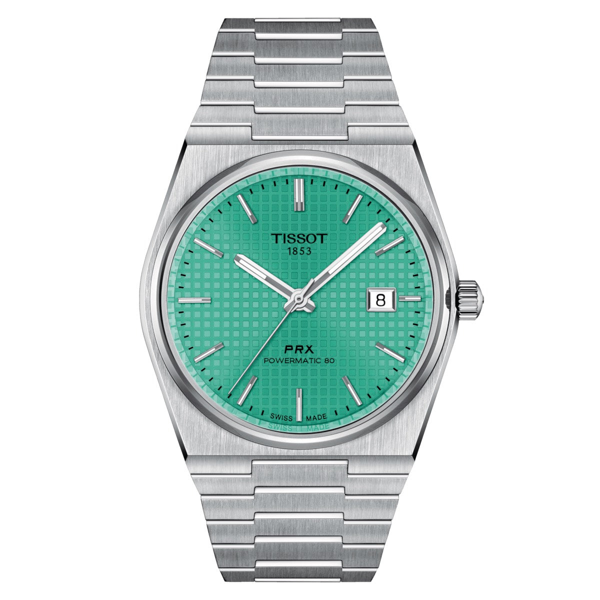 TISSOT PRX 40mm パワーマティック 80 グリーン PRX 40 mm Powermatic 80 Tiffany Green – Trifecta