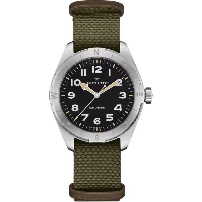 Khaki Field Expedition Auto - Dial color:Black - H70225130