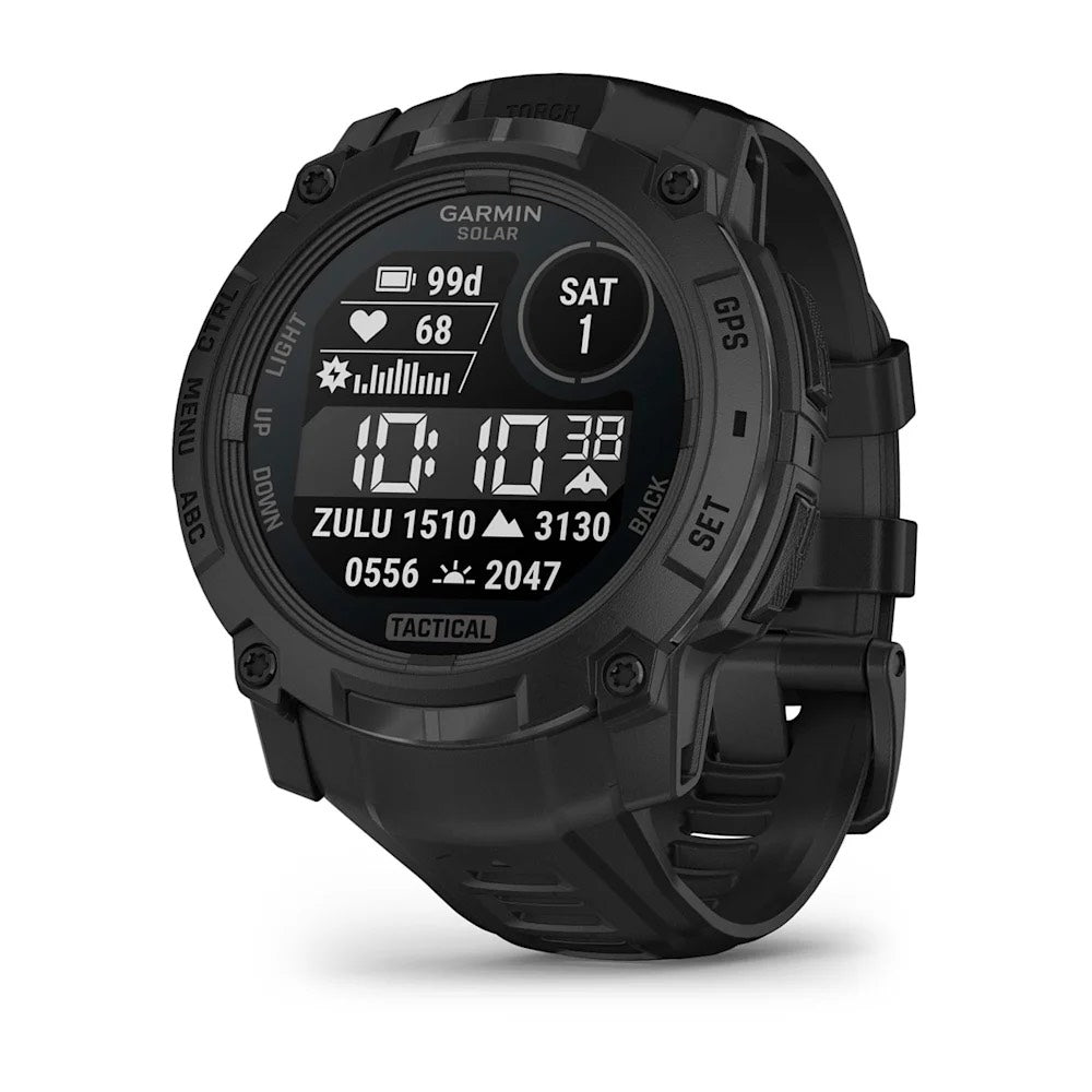 GARMIN Instinct ブラック Instinct® 3 – 50 mm, Solar, Tactical Edition Black with