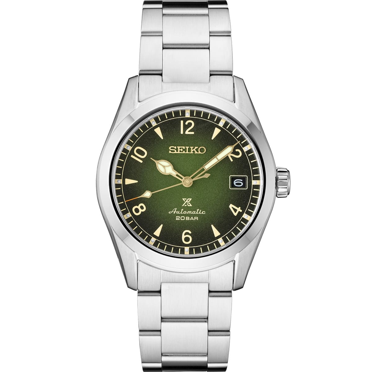 Prospex Alpinist Green on Bracelet (back in stock) – Trifecta
