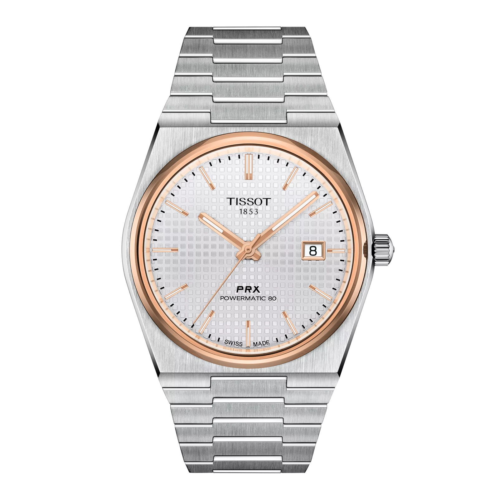 時計 TISSOT PRX Powermatic 80 35mm White Tissot PRX Powermatic 80 35mm Watch, White Mother of Pearl