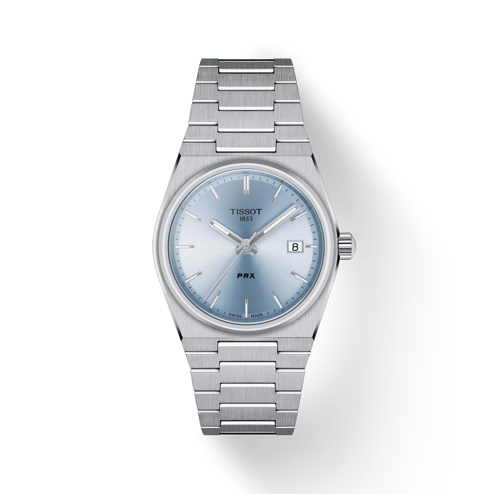 TISSOT PRX ライトブルー ティソ prx 35ミリ クォーツ PRX 35 mm Quartz Light Blue – Trifecta