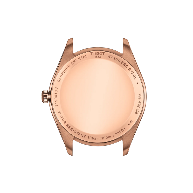 PR 100 Quartz Black on Rose Gold