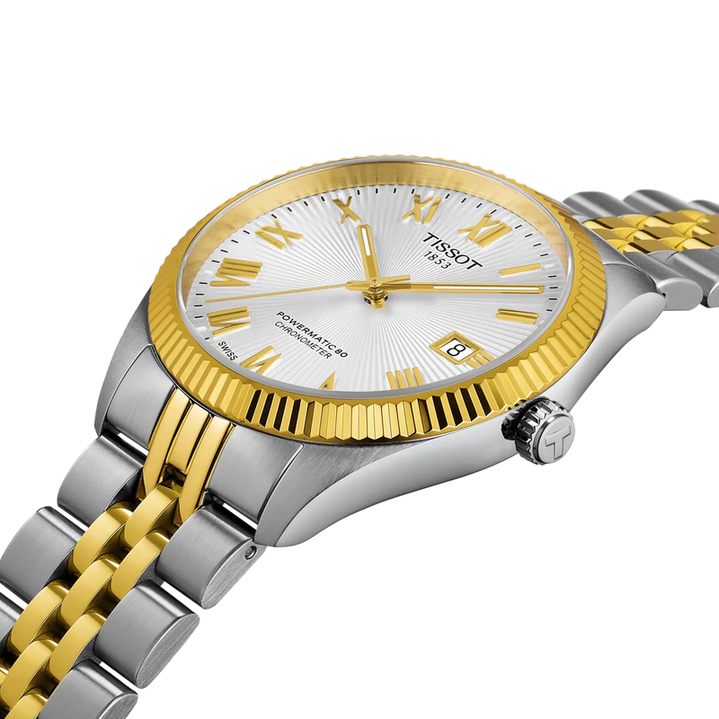 Ballade 39mm Silver on Gold accented Bracelet