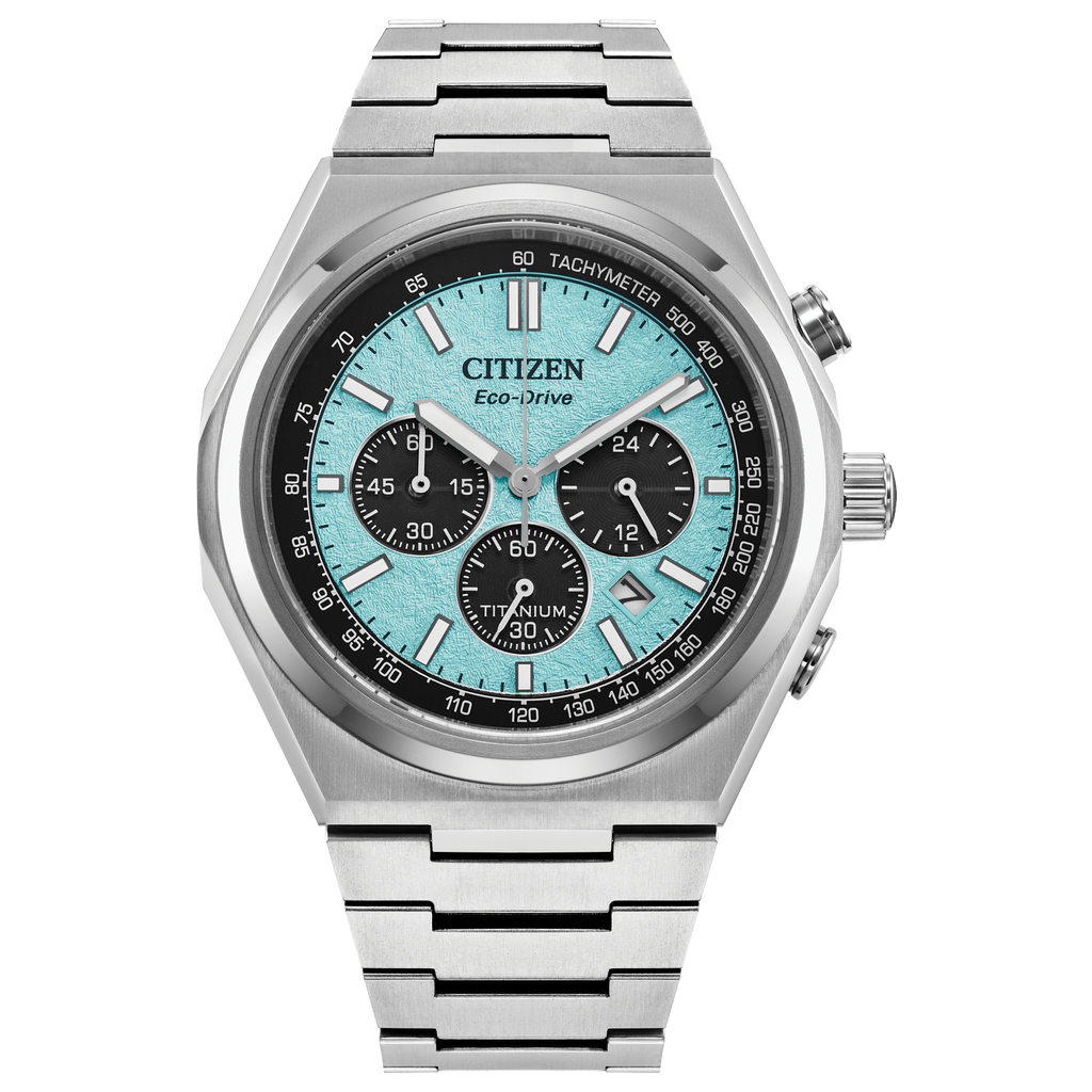 2025新商品 Zenshin Chrono SUPER TITANIUM™ Blue * Back Ordered – Trifecta 時計