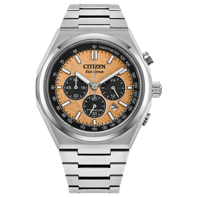 Zenshin Chrono  SUPER TITANIUM™ Salmon