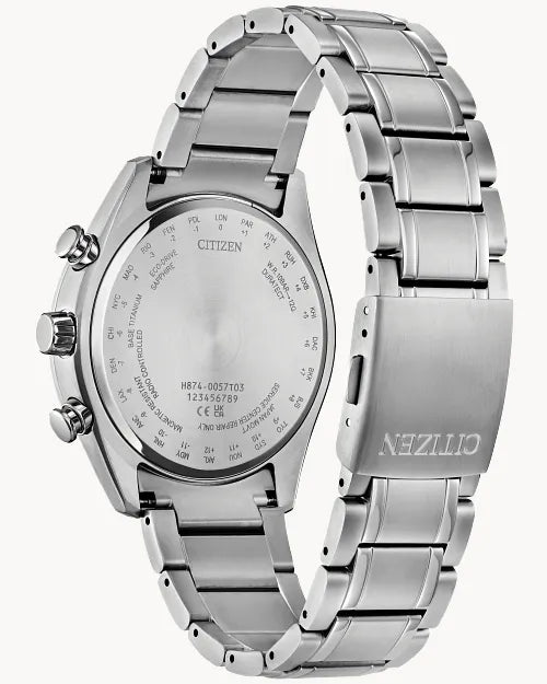 Tsuki-yomi A-T ATOMIC TIMEKEEPING / SUPER TITANIUM™ Purple