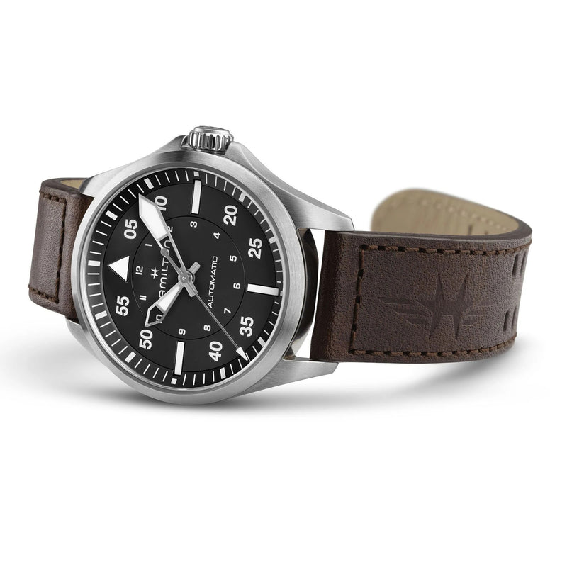 Khaki Aviation Pilot Auto 39 mm black