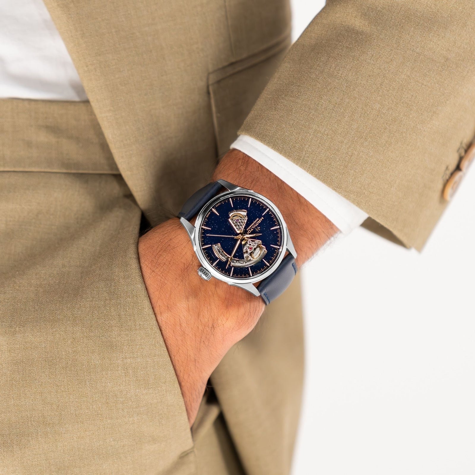 時計 Hamilton Jazzmaster Open Heart Auto Jazzmaster Open Heart Auto 42mm | Hamilton Watch - H32705640