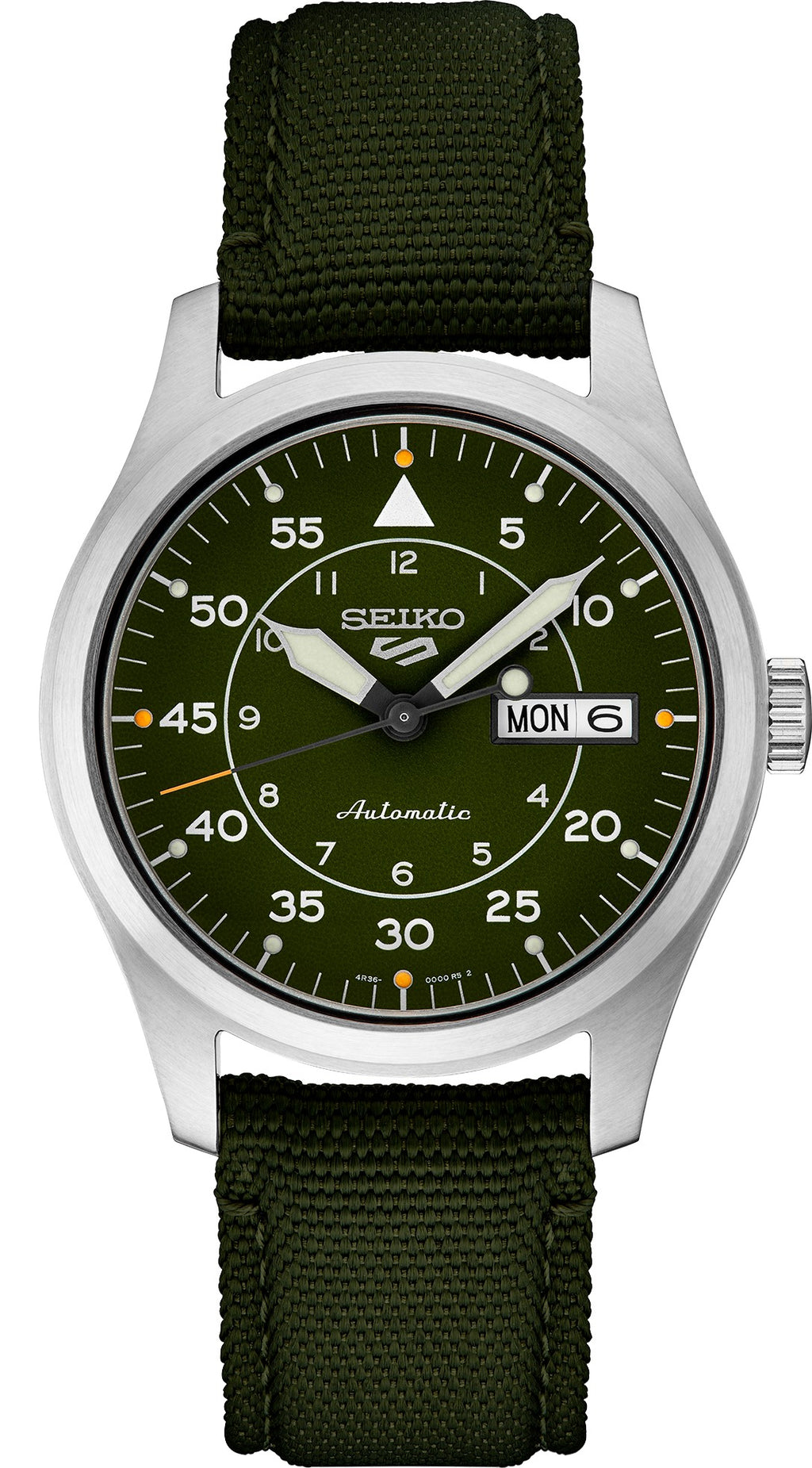 Seiko 5 Sports Field Pilot Green on Green Strap* – Trifecta