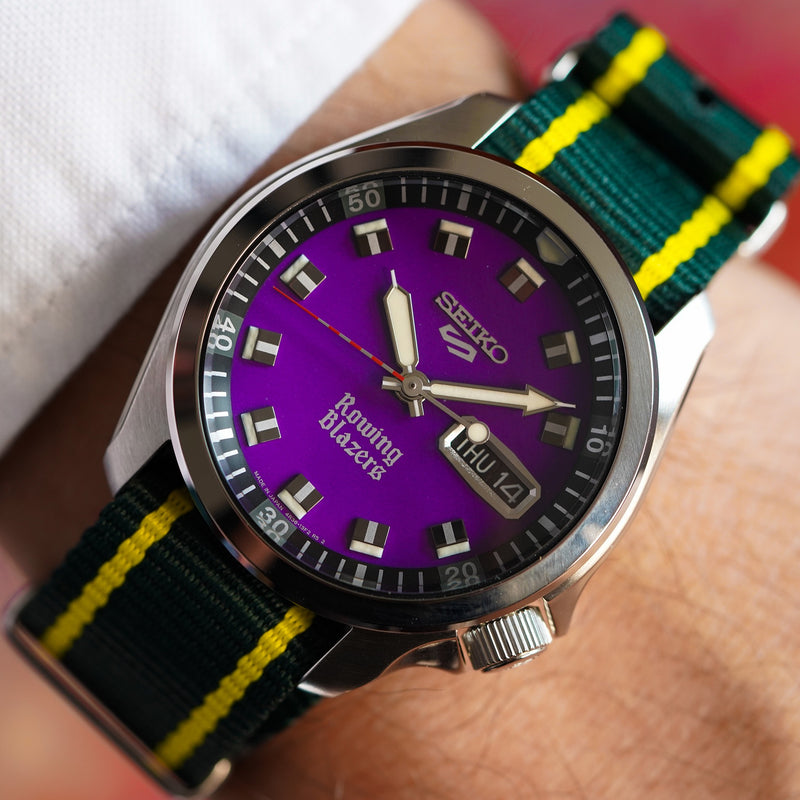 Seiko 5 Sports Rowing Blazers Collaboration Limited Edition