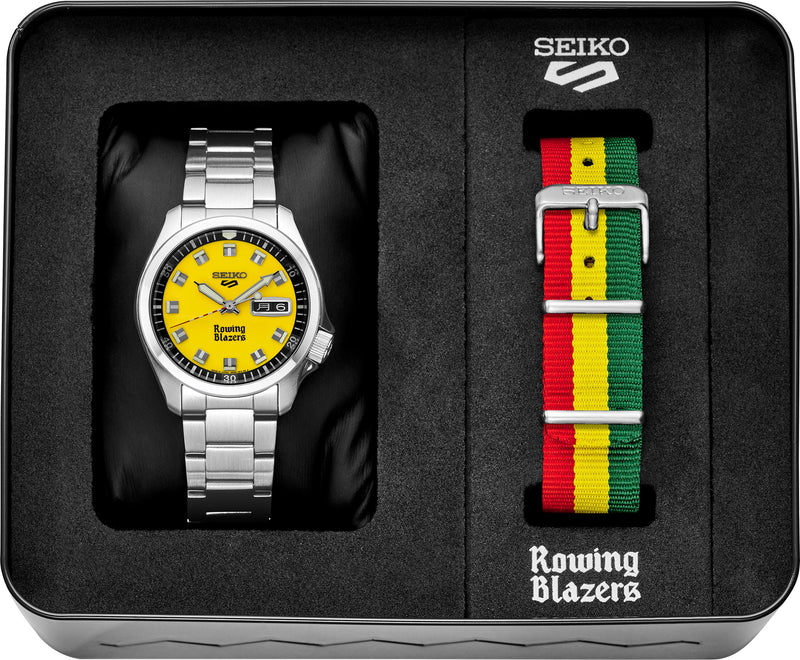 SEIKO 5 SPORTS ROWING BLAZERS COLLABORATION LIMITED EDITION
