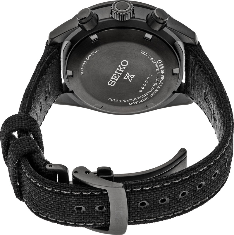 Prospex Black Series Speedtimer Solar Chronograph