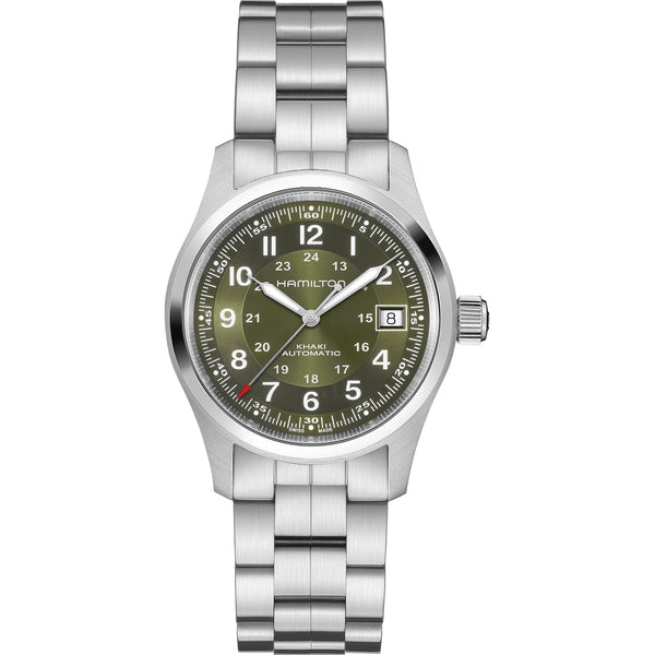 Khaki Field Auto 38 mm green