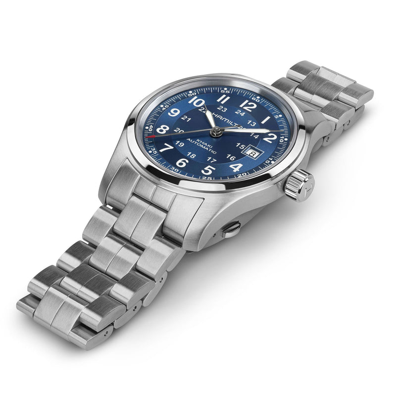 Khaki Field Auto 42 mm Blue *