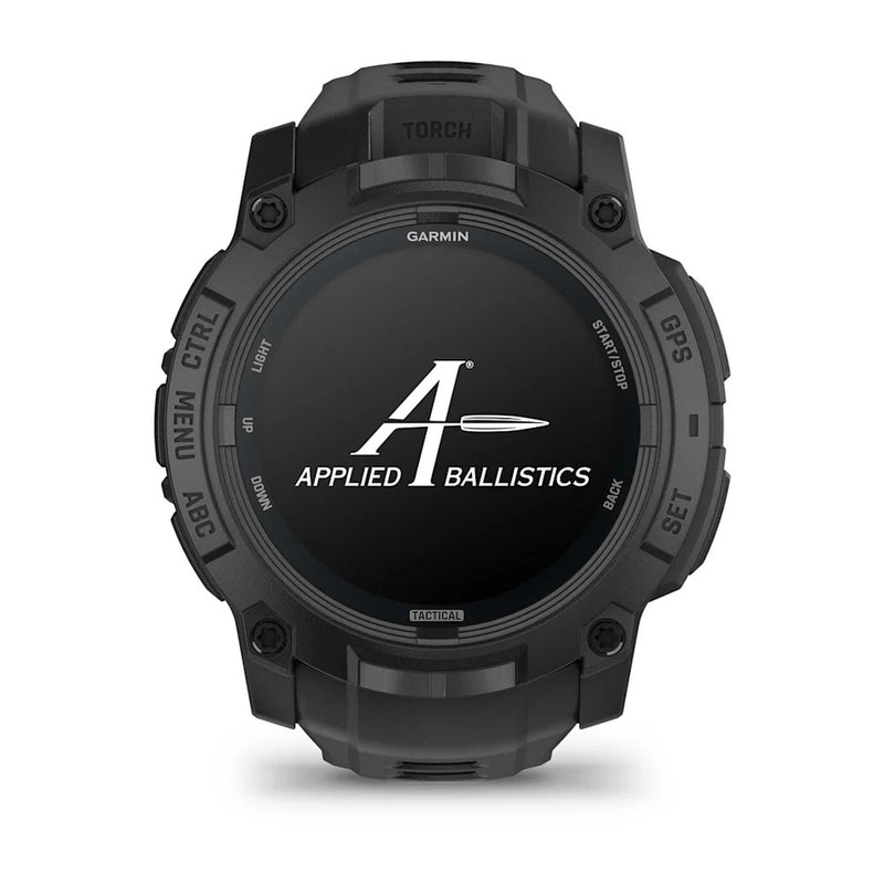 Instinct® 3 – 50 mm, AMOLED, Tactical Edition Black with Black Band