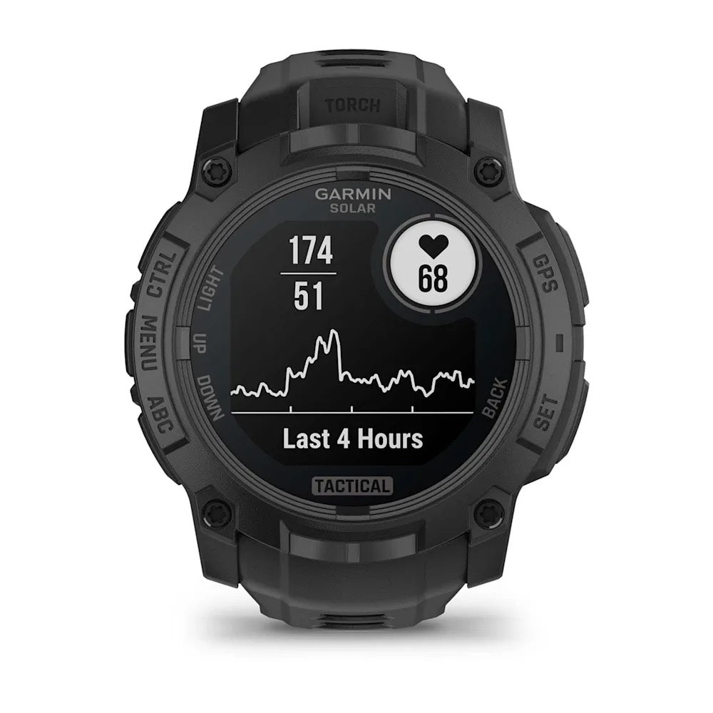 Instinct® 3 – 50 mm, Solar, Tactical Edition Black with