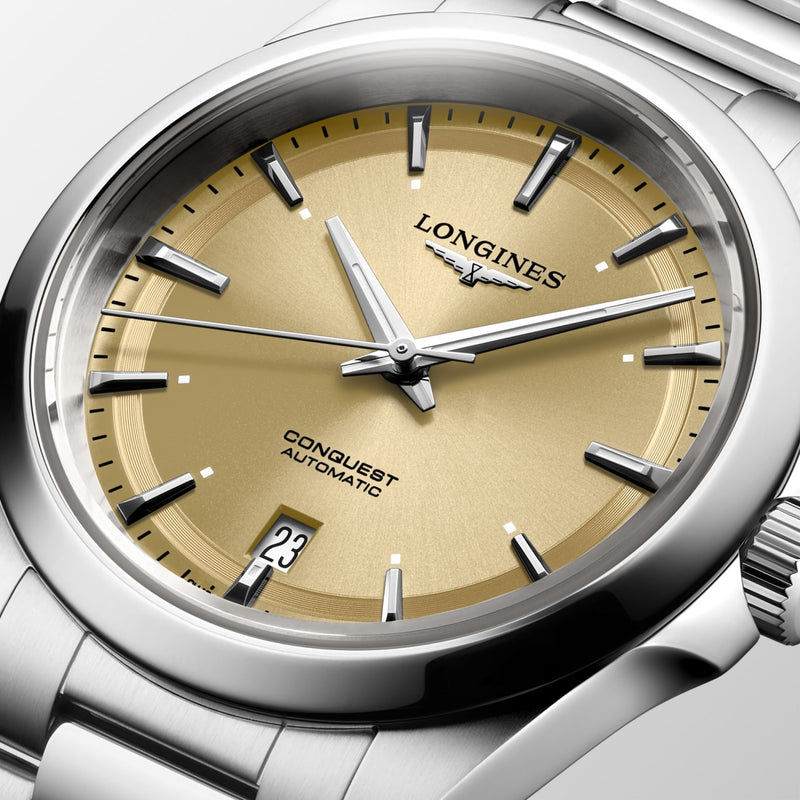Conquest Auto Champagne 38 mm (now in stock)