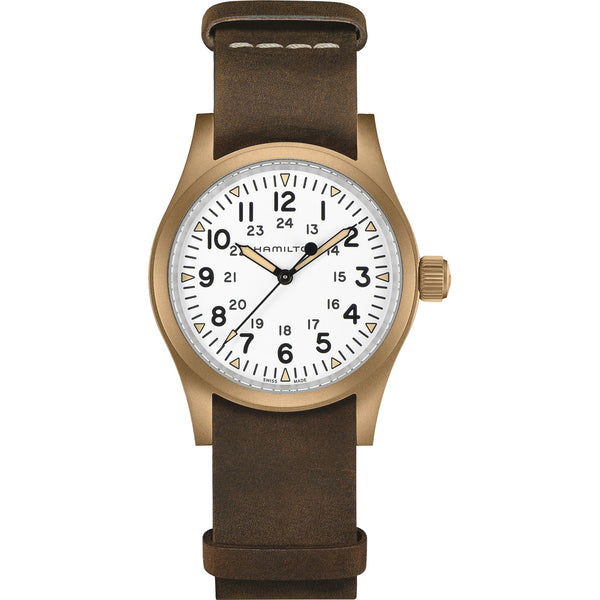 Khaki Field Mechanical Bronze White 38 mm *