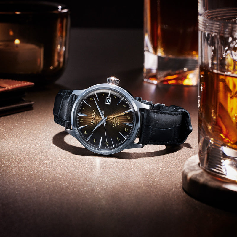 Seiko Presage Cocktail Time Rusty Nail GMT *
