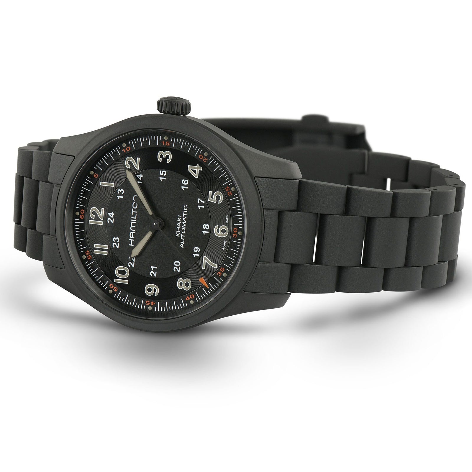 Hamilton Khaki Automatic ブラック Amazon.com: Hamilton Watch Khaki Field Titanium Auto | Swiss