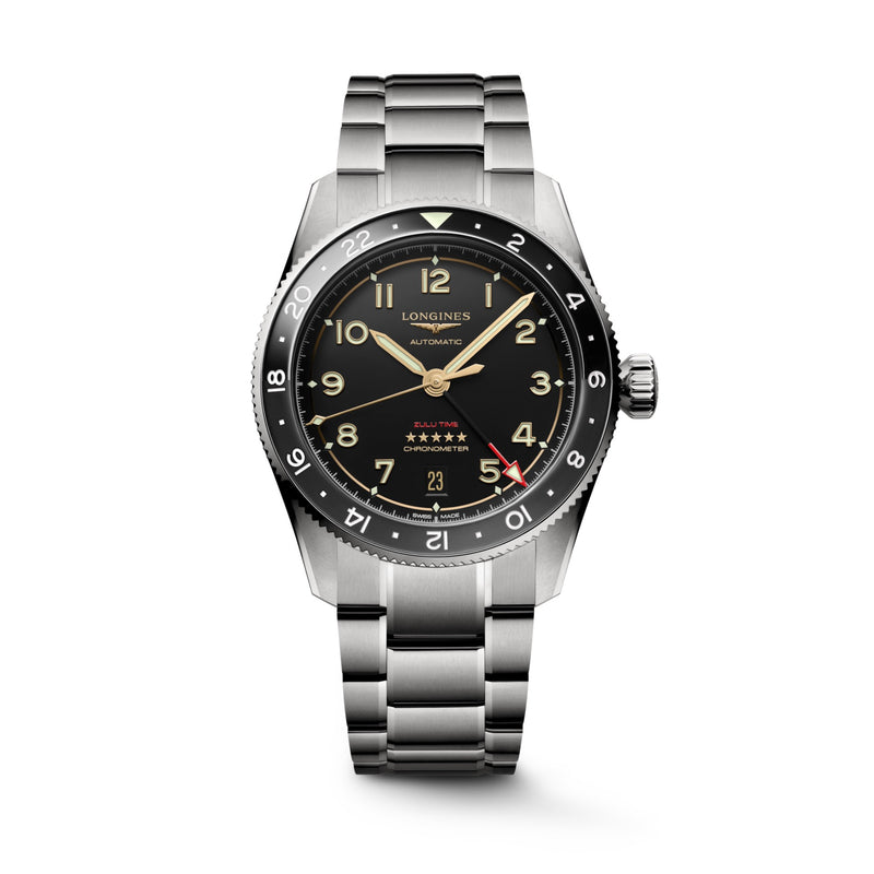 Spirit Zulu Time GMT 39 mm  Titanium (In stock. Limited Availability.)