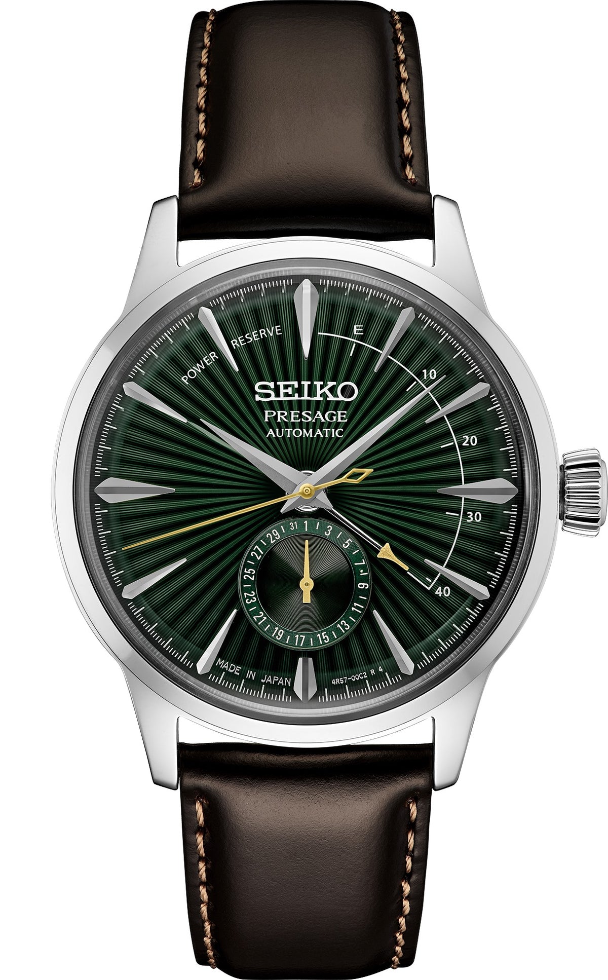 BB_collection3点セット【新品未使用！】 PRESAGE Presage Cocktail Time Green with Date Subdial * – Trifecta