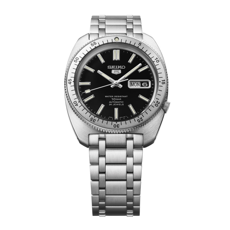 Seiko 5 Sports SKX series Gene Kranz Black (One in stock. Excluded from Discounts per Seiko.)