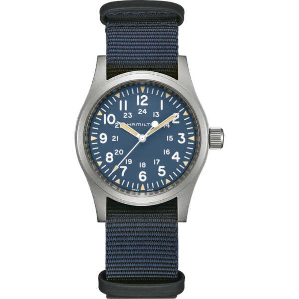 KHAKI FIELD MECHANICAL 38 mm Blue