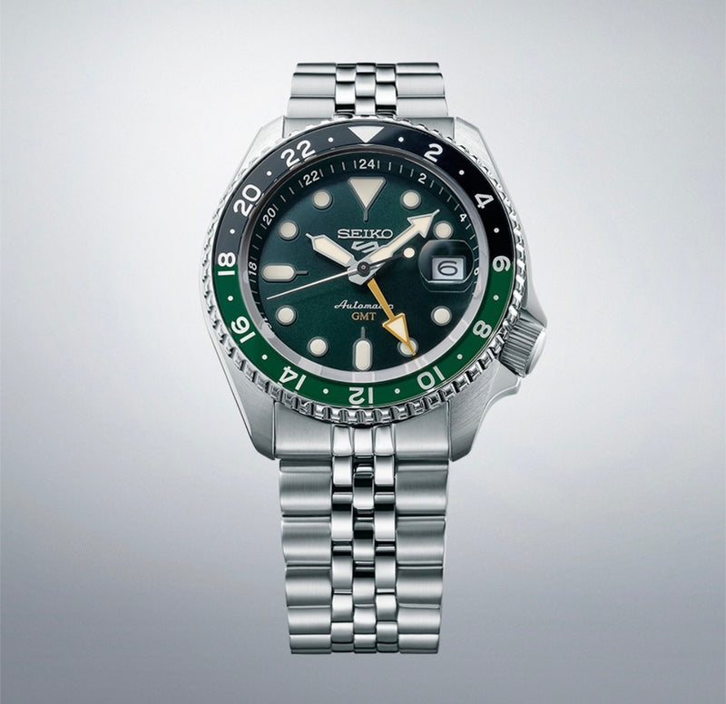 Seiko 5 Sports SKX Sports Style GMT Green