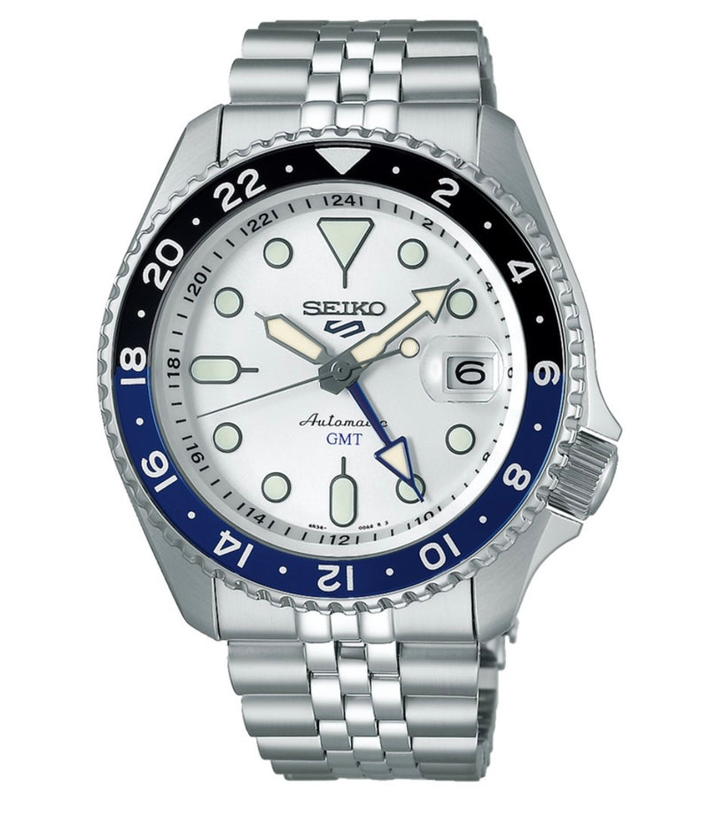 Seiko 5 Sports SKX Sports Style GMT White