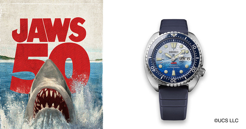 Prospex Sea JAWS 50th Anniversary Limited Edition (Email Jake@TrifectaWatches.com)