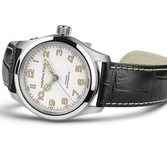 KHAKI FIELD MURPH 38 mm white on black – Trifecta