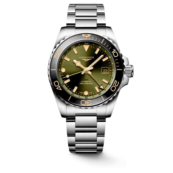 HYDROCONQUEST GMT 41 MM Green*