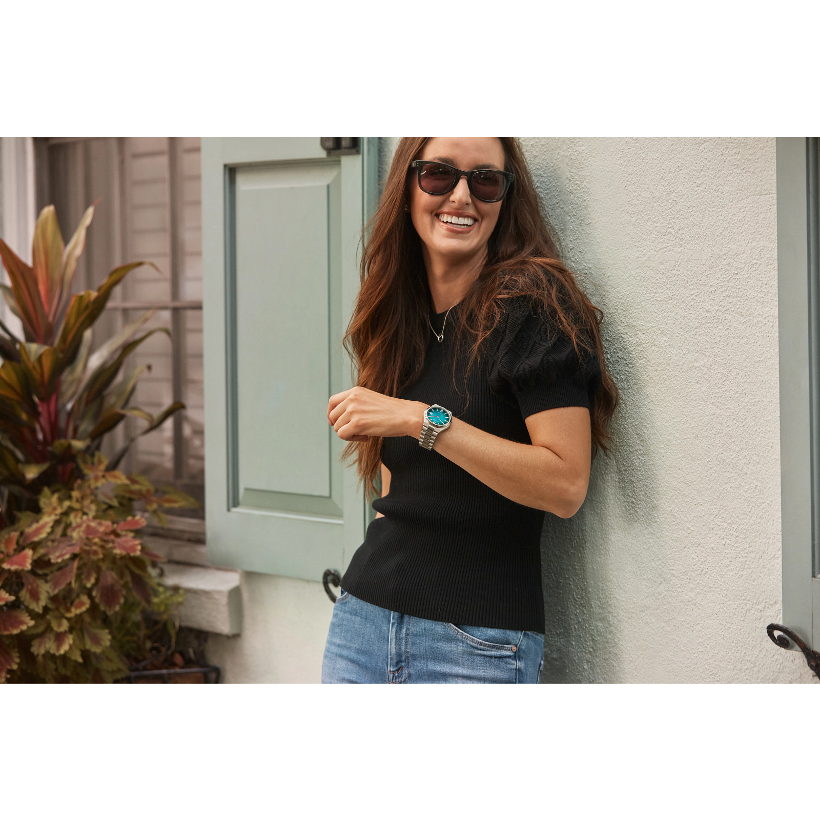 TSUYOSA” Collection AUTOMATIC 40 mm Teal – Trifecta