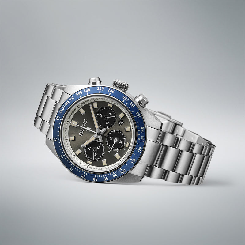 Seiko Speedtimer Solar Chronograph Navy – Trifecta