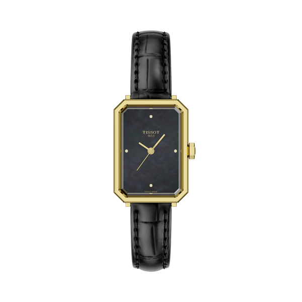 SRV 30mm Black Mother-of-Pearl on Black Strap