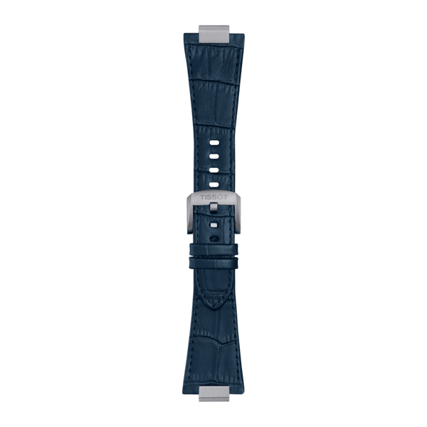 TISSOT OFFICIAL BLUE PRX 40MM LEATHER STRAP