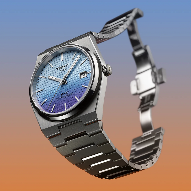 PRX 40 MM Powermatic 80 Light Blue Gradient
