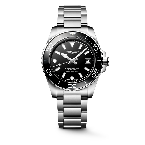 NEW: Hydroconquest 39 mm Black * Backordered until Late April/ Early May.