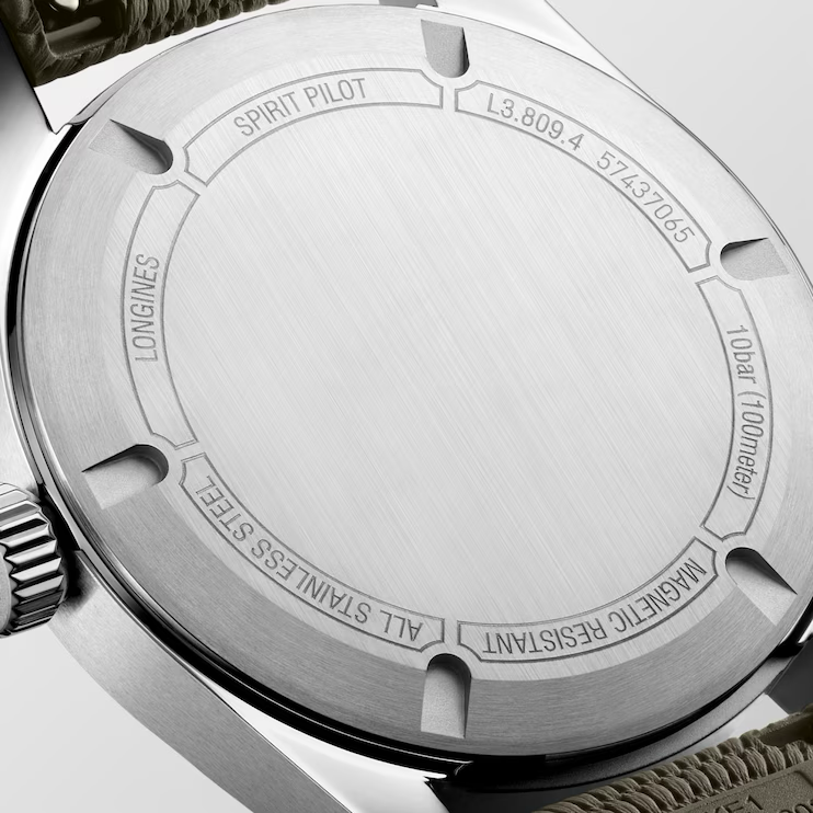 Spirit Pilot Black on Green Strap