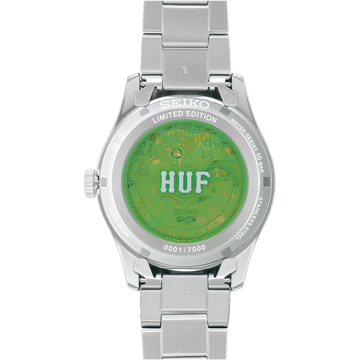 SRPM09 5 Sports Field HUF Limited Edition 39.4mm – Green on