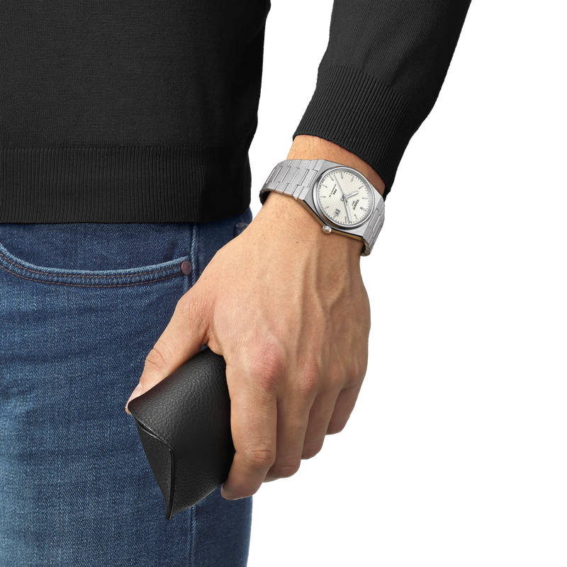 PRX Powermatic 80 40mm – White Pearl on Bracelet – Trifecta