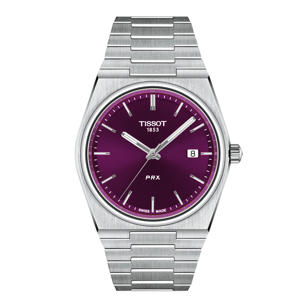 PRX Quartz 40mm – Purple on Bracelet