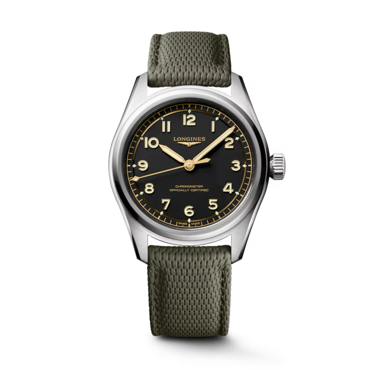 Spirit Pilot Black on Green Strap