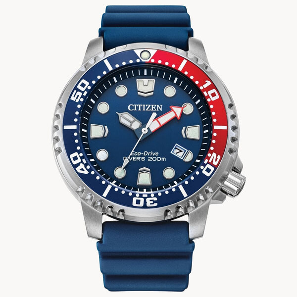 Citizen eco drive pepsi on sale diver