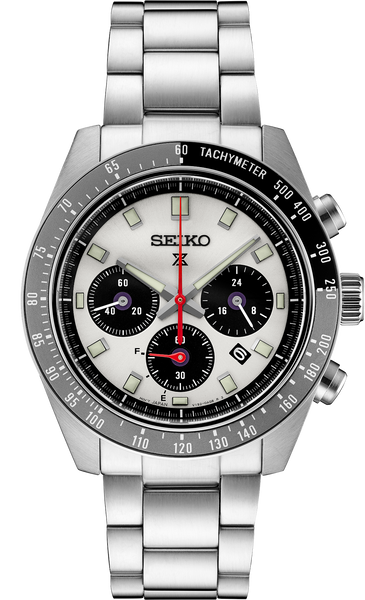 Prospex Speedtimer Solar Chronograph 41.4 mm Silver
