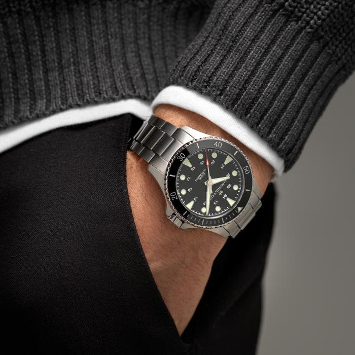 Khaki Navy Scuba Auto Diver 43 mm Black* – Trifecta